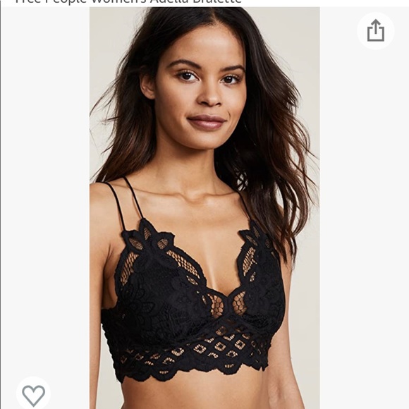 Free People Adella lace bralette - rose - Picture 2 of 7